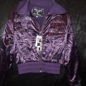 Women's purple jacket